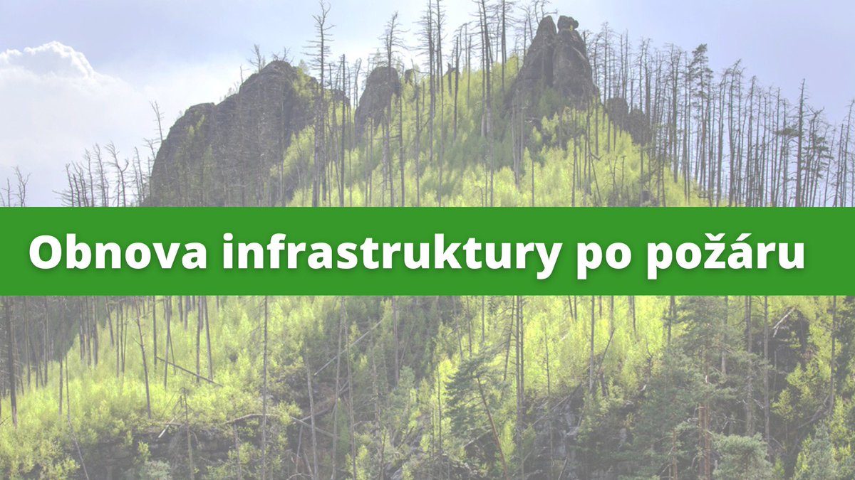 Od dnešního dne je možné žádat o dotaci z #NPŽP –Obnova infrastruktury po požáru, která pomůže správě národního parku a obcím s obnovou infrastruktury i likvidací škod a zároveň podpoří preventivní opatření, aby se na podobné katastrofy šlo lépe připravit▶️bit.ly/3KDHkBW