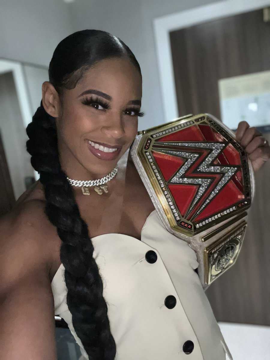 BiancaBelairWWE's tweet photo. Jet lag and all, I popped up this a.m. in CARDIFF, WALES feeling so blessed!!

Heading out for Media Day ahead of #WWECastle this Saturday!!!
#ESTofWWE https://t.co/C8linCGtok