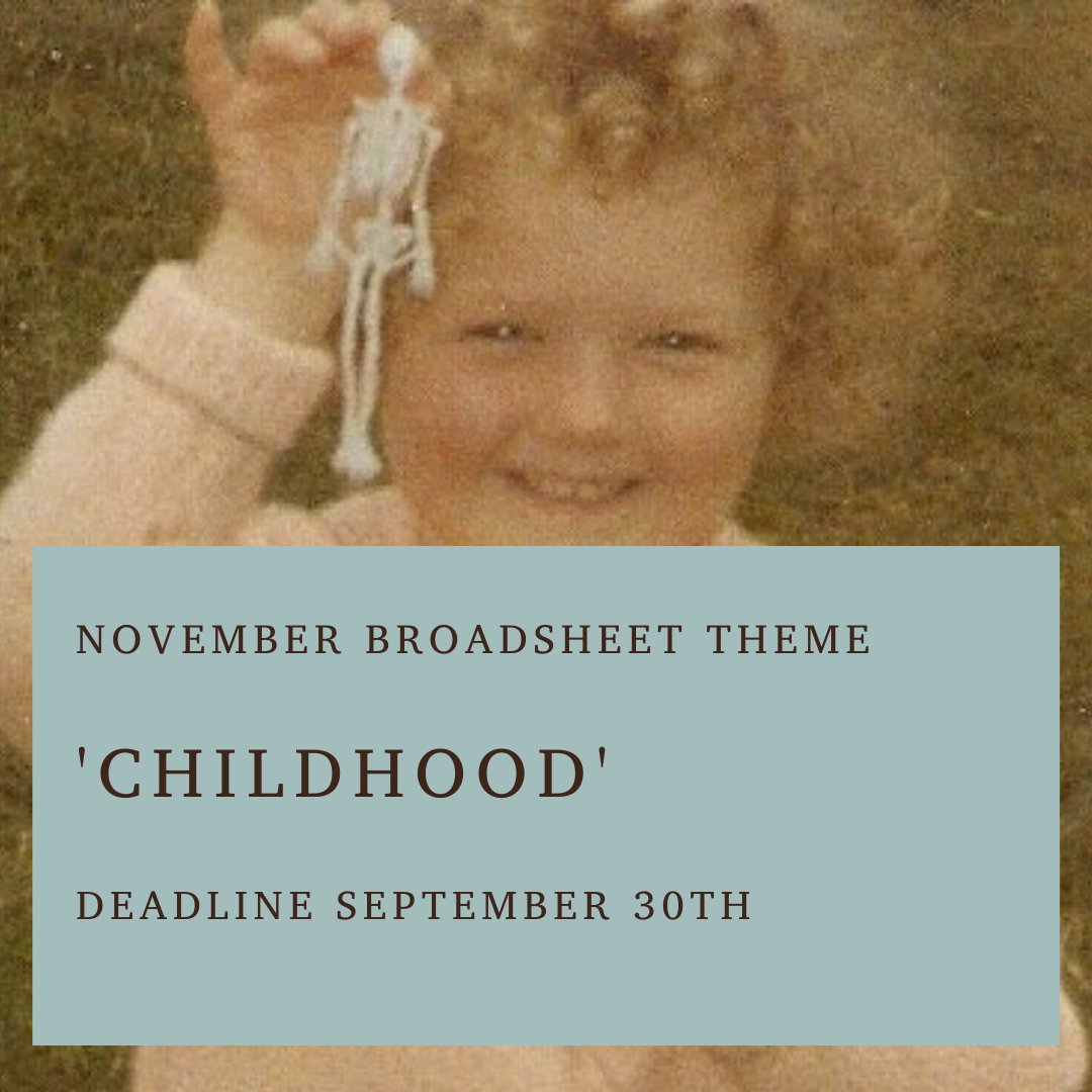 MarblePoetryMag's tweet photo. I bloody loved that skeleton! ⁠
⁠
The theme is childhood, your own, someone elses usual guidelines below. ⁠
⁠
Also, I wanna see you childhood pics!⁠
⁠
⁠
#poem #poetrycommunity #poems #poetsofinstagram https://t.co/OW5rnr0YdB