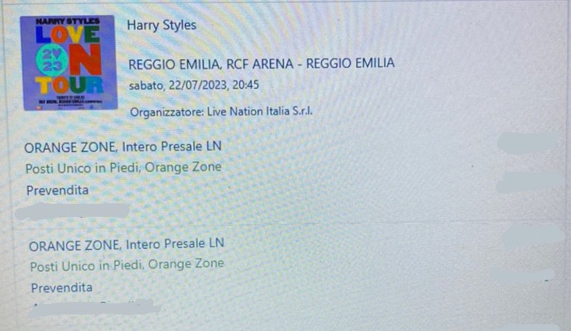 _heimary's tweet photo. CI VEDIAMO A CAMPOVOLOOOOOO #HarryStylesLoveOnTour @HSHQ @Harry_Styles https://t.co/euq5ULuIQ2