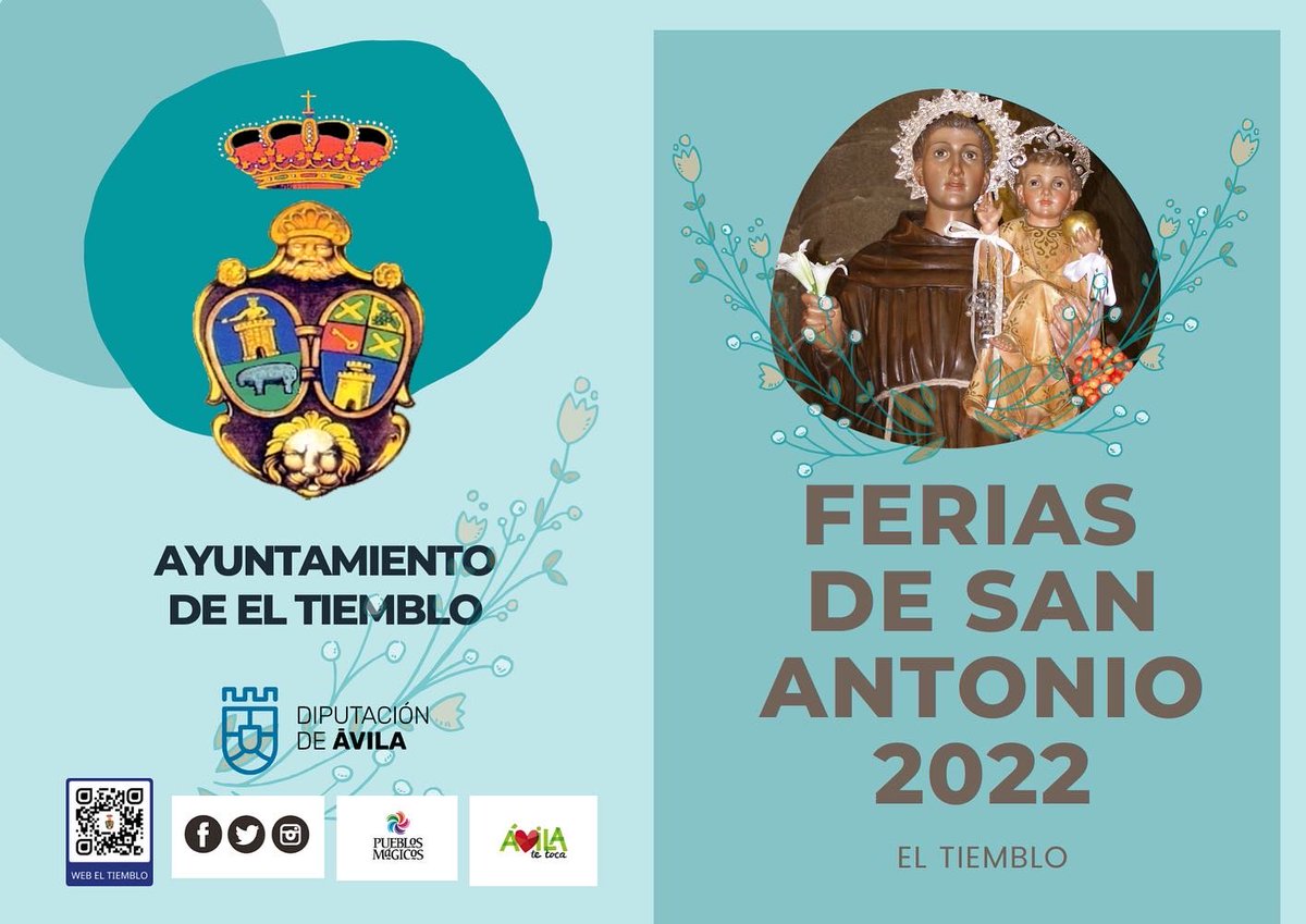 Ruralgia's tweet photo. https://t.co/VO3LrdpDQf Eventos: *FERIAS DE SAN ANTONIO 2022*. Apartamento Turístico RURALRUT. FERIAS 2022 EN HONOR A NUESTRO PATRÓN SAN ANTONIO del 9 al 13 de septiembre #evento #turismorural https://t.co/JAncbOOdmr