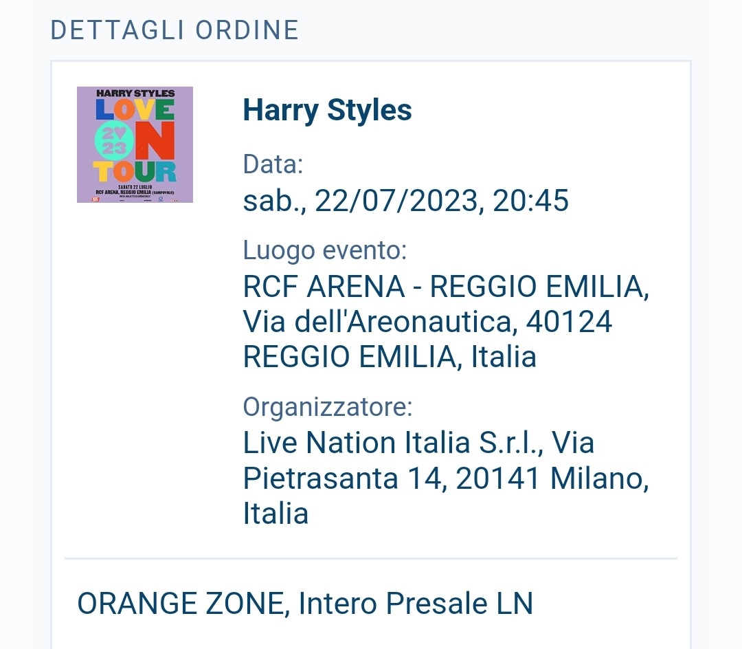 LightsFading_'s tweet image. RAGAAA MI STO SENTENDO MALEE!!!! CE L'HO FATTAAA!!
#HarryStylesLoveOnTour 
#HarryStyles #LoveOnTour2023