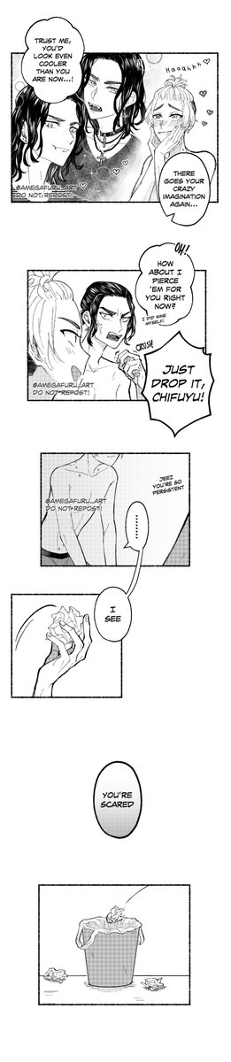 (bajifuyu doujin preview 1⃣)
will baji get a piercing for chifuyu? 👀 