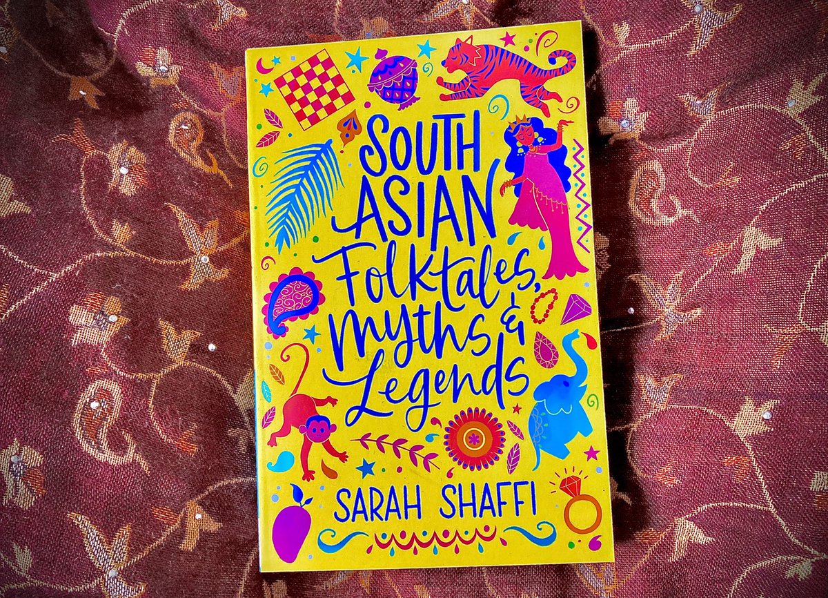 My book is out today! South Asian Folktales, Myths and Legends (to give it its proper name, instead of South Asian Tales, which is what I titled every draft) was so much fun to write, and I hope readers like it as much as I do.