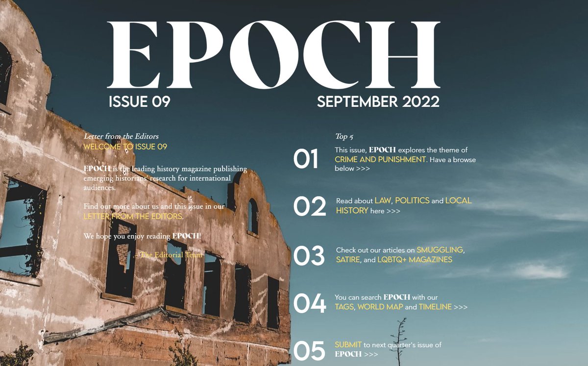 EPOCH History Magazine tweet media