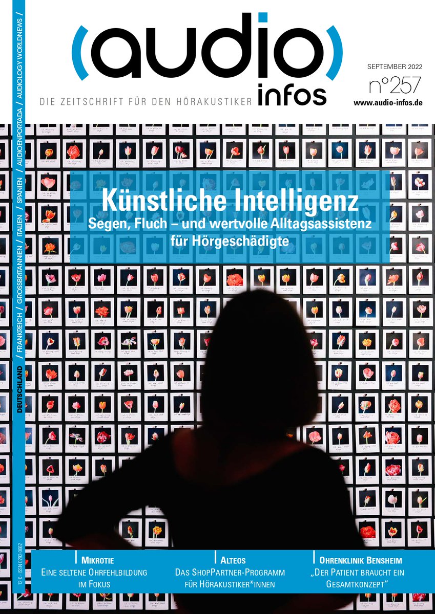 Um künstliche Intelligenz geht es unter anderem in der September-Ausgabe von #audioinfosde. Happy reading! #hoerakustik #hoergesundheit #hoeren #hoersysteme  #ki #ai #alltagsassistenz #alltagshelfer