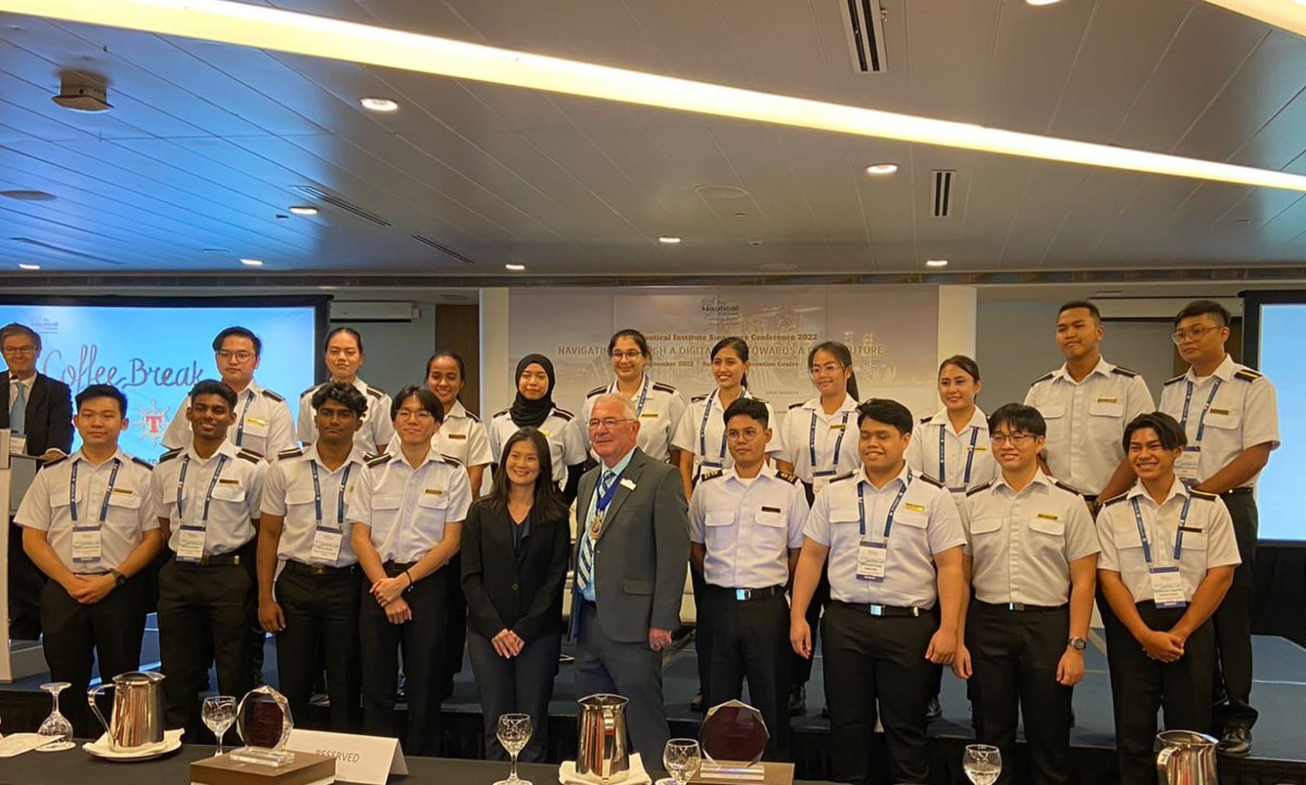 navigatepr_sg's tweet photo. Our Guest-of-Honour Ms. Quah Ley Hoon, Chief Executive of MPA Singapore has arrived for the event!
#intheni #maritimesg #ni50 #nautical #maritime #ISupplyTheWorld #Singapore #nautinstsg #nautical #maritime #maritimeindustry #maritimeconference #sea #ship #Shipping https://t.co/AFf6Nt6z2s