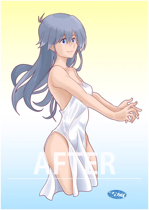 こんな感じでなんとかした5枚のイラストが置いてあります! 