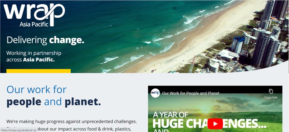 The WRAP Asia-Pacific website has launched!

Head over to wrapasiapacific.org to find out more about how we are continuing our important work in the region in tackling #climatechange and securing a #sustainable future for us all.

#AsiaPacific #launch #climateaction