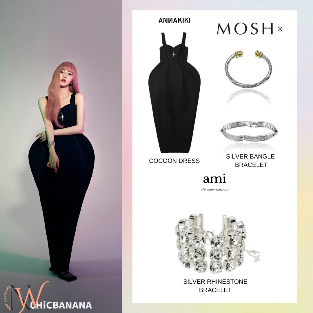 NeneWardrobe's tweet photo. 👗👠 NENE'SWARDROBE U P D A T E

👗ANNAKIKI

💵: 766 USD

💵: 28,161 THB

💵: 5,289 Yuan

💍MOSH

💵: PRICE NOT FOUND

💍AMI PARIS

💵: 375 USD

💵: 13,787 THB

💵: 2,589 Yuan

Nene CHiCBANANA Fashion 2022
#NenexCHiCBANANA 
#เนเน่ #ZhengNaixin  #Nene https://t.co/q19p7xyYTH