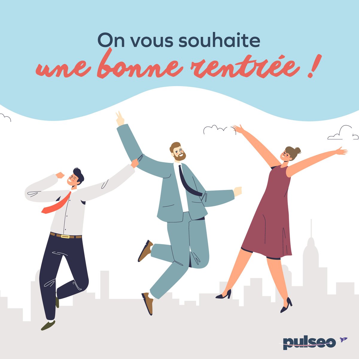 Bonne reprise et bon courage à tous !💪🎯

#PulseoAgency #findesvacances #nouveaumois #nouvelobjectif