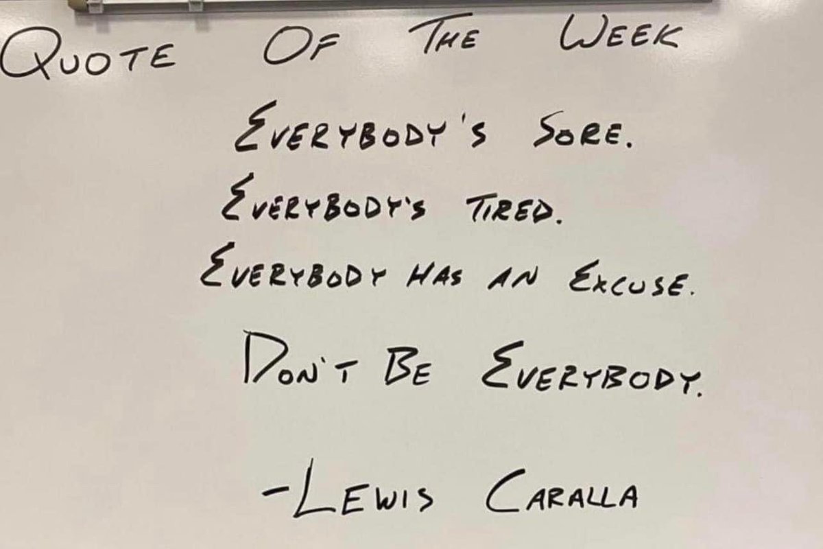 F3_ItalianJob's tweet photo. In a world of everybody, be a somebody. https://t.co/CBLdQ6cc5e