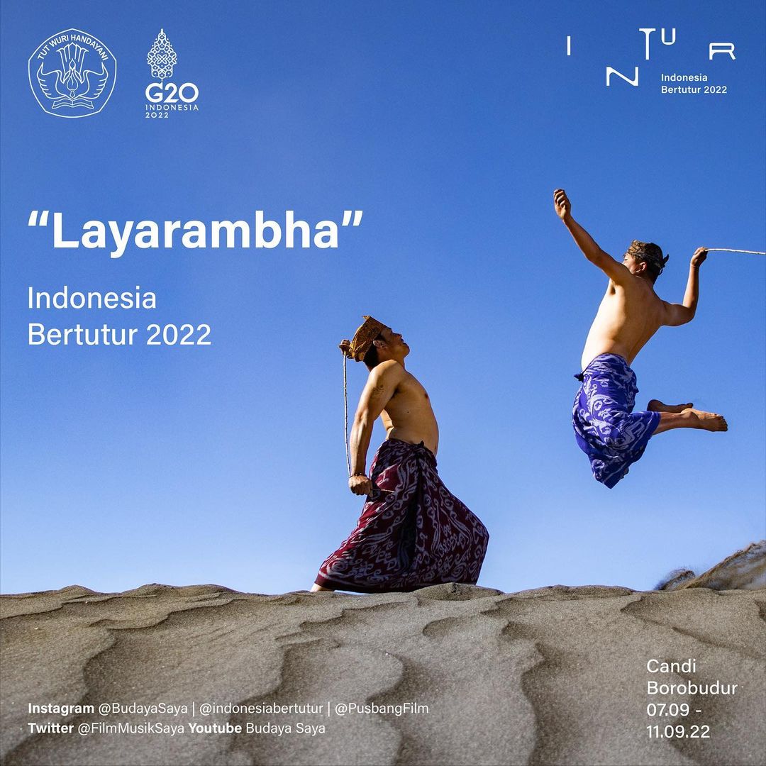 hallobutterfly's tweet photo. Indonesia bertutur "Layarambha" dari judulnya aja udah berasa keren nya acara ini #IndonesiaBertutur2022 https://t.co/o6BbXWyfPI
