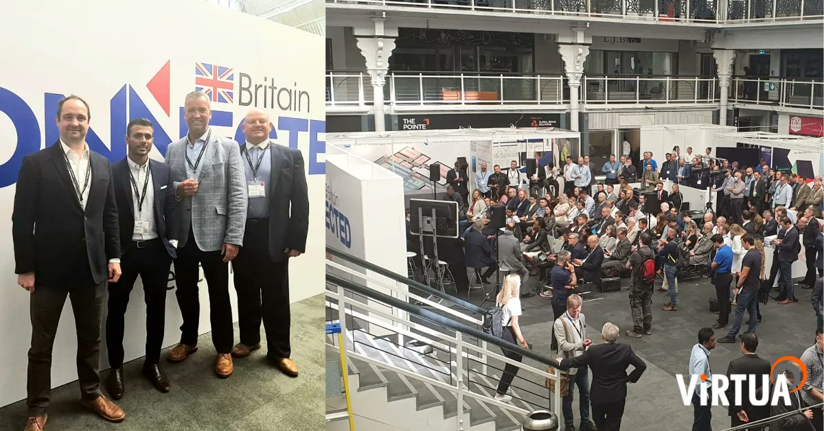 #ThrowbackThursday to our team attending the Connected Britain show in 2021. We will  be there again this month - Find out more about the event:  buff.ly/2rzZVqD  #connectedbritain #london #2022