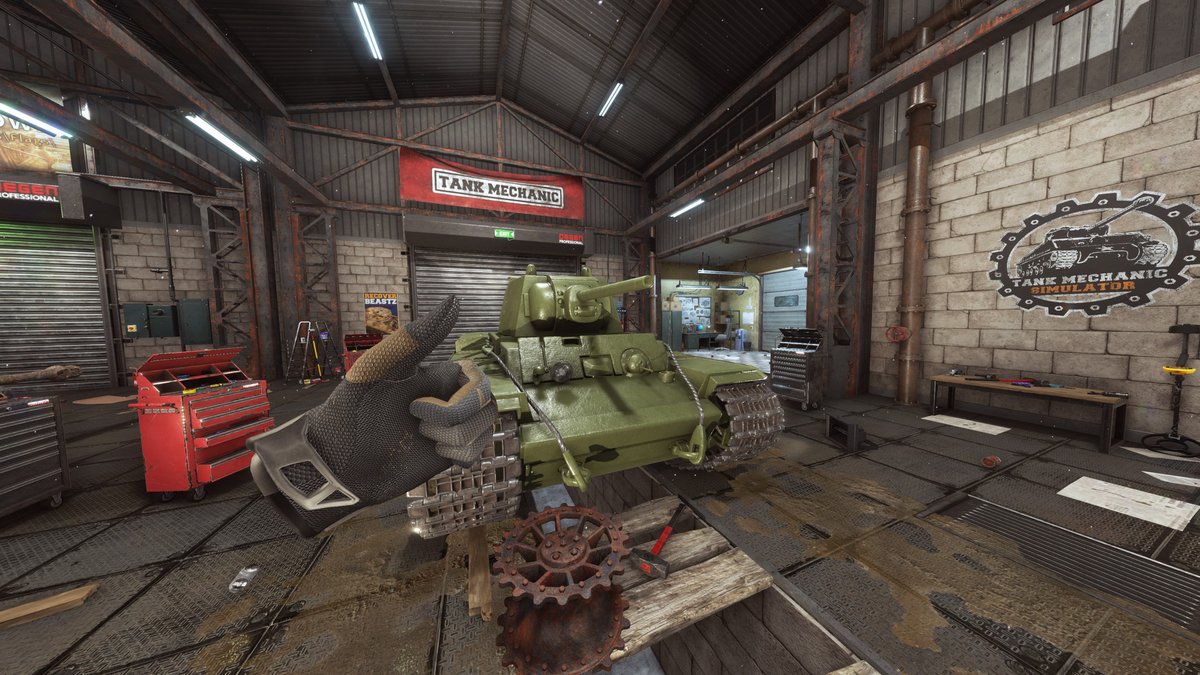 KrolMichal's tweet photo. Dziś na #Steam premiera symulatora Tank Mechanic Simulator VR. Grę studia #DeGenerals w świat #VR przeniosło #GameFormatic. Gra obsługuje: #HTCVive, #OculusRift, #ValveIndex i #WindowsMixedReality.
https://t.co/Ii4INmC9y4
#polskiegry #Polska #PlayWay #giełda #GPW https://t.co/MupIgrYVSL
