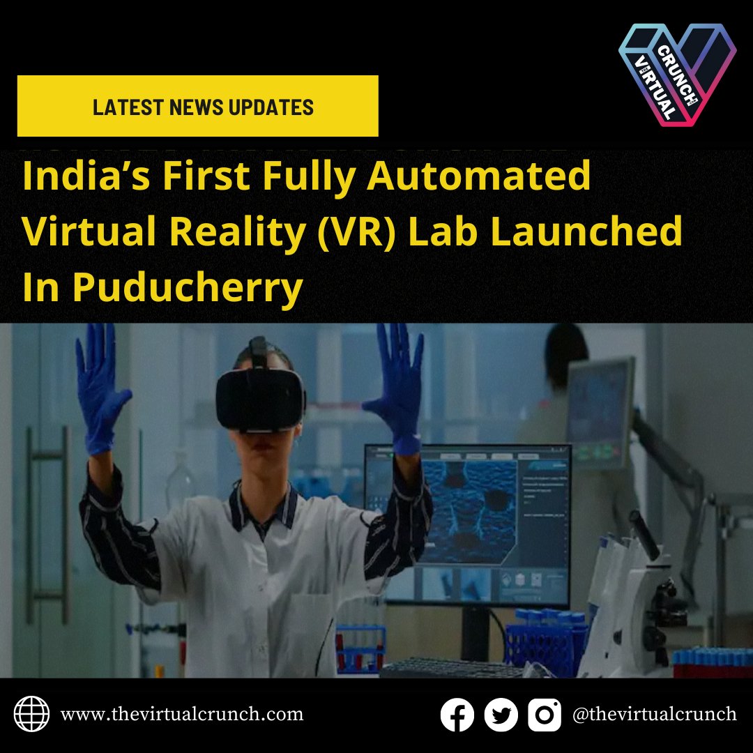 virtual_crunch's tweet photo. "A fully automated Virtual Reality (VR) lab, the first-of-its-kind lab in India"

Read more here: https://t.co/42QYE7CKgQ
Source: https://t.co/RjCjFBIC4z
Follow @thevirtualcrunch now for more news and updates. https://t.co/jcKUZuydq8