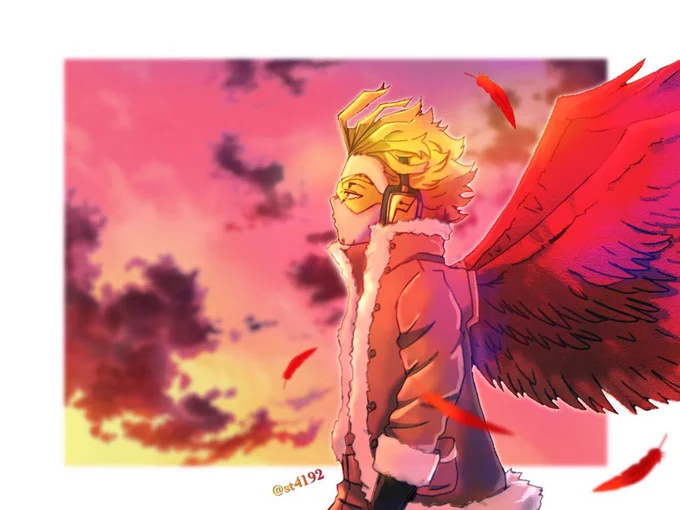 #自分の好きなキャラ一人の画像を四枚貼るホークス!!"(∩>ω<∩)" 