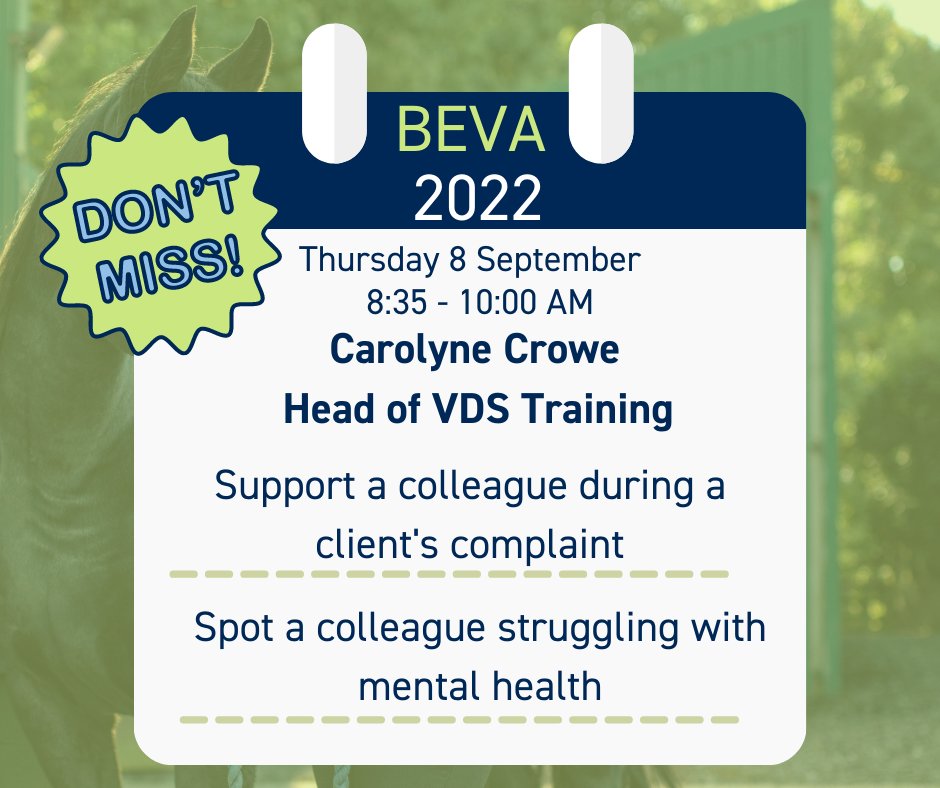 trainingVDS's tweet photo. Will we see you at #BEVA2022?
Here’s a sneak peak of what’s in store on Thursday 8 September.
Don’t forget to pop by our stand and say hello! We’ll see you at stand B12.
#BEVA #VetLife #VetMed #EquineVet #Veterinary #RVN #VetNurse https://t.co/RsTDvNauLl