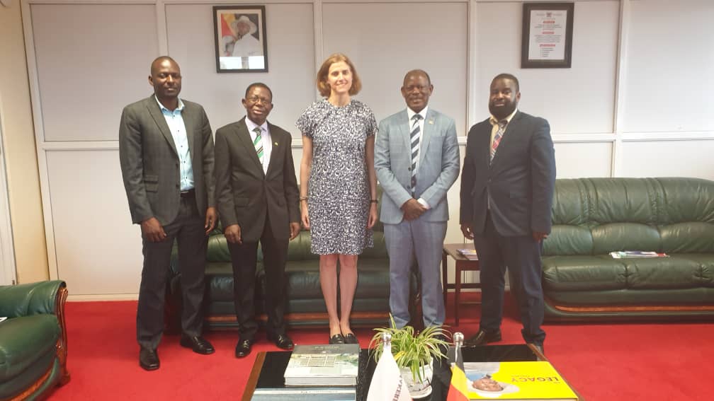 Today, we had a cordial meeting Ms. Claudia, Director International Programmes Carnegie Cooperation of New York. The Cooperation supports our early career research development program implemented together with 5 partner Uganda Univ. @MuasaFraternity ,@MakerereNews