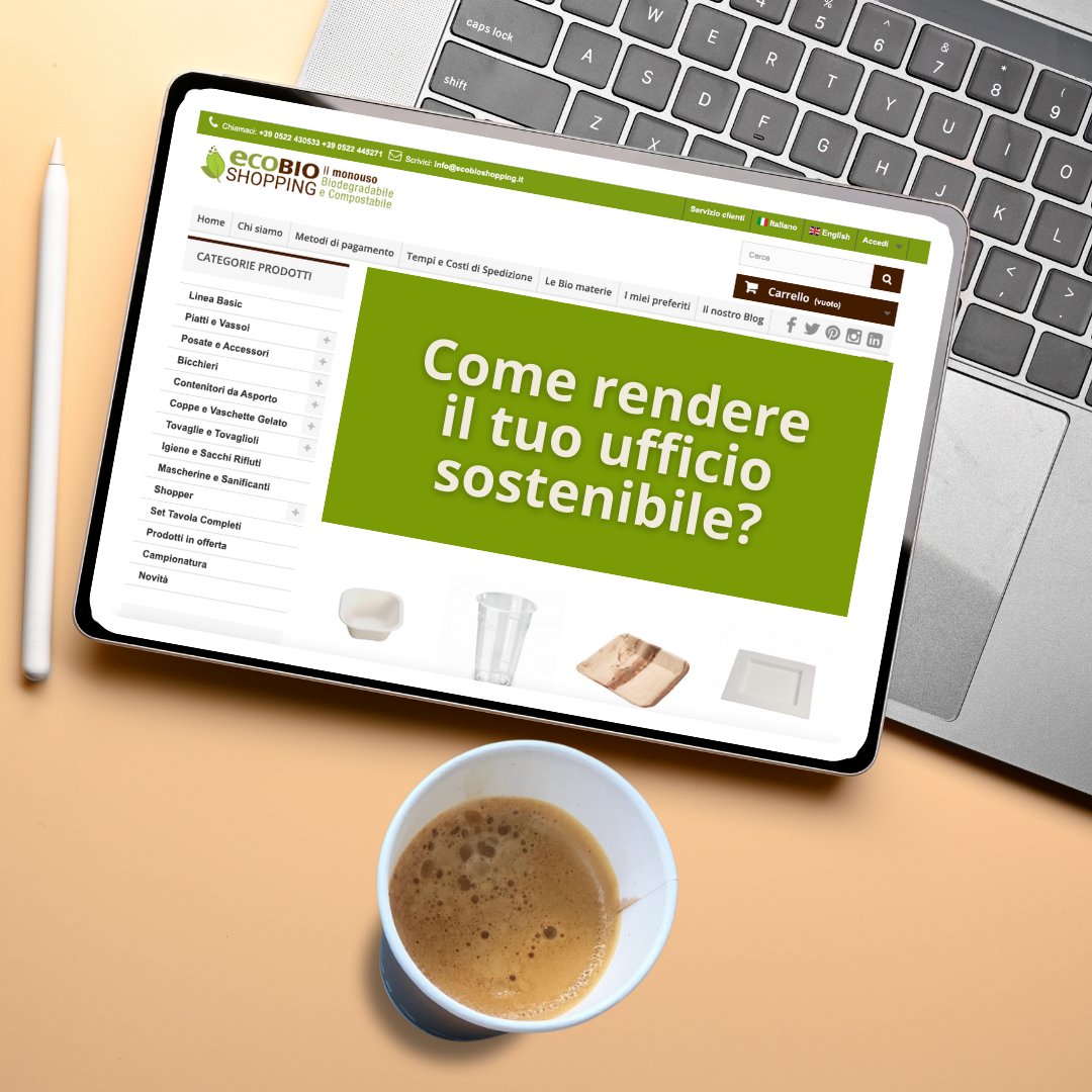 EcoBioShopping's tweet photo. Di media ci passiamo 8 ore al giorno, in queste 8 ore possiamo contribuire ad abbassare l'impatto ambientale del nostro business. Come? Con poche e semplici azioni.
Tu quali accorgimenti ecologici pratichi nella tua azienda?

#business #sostenibile https://t.co/2gJwhpQHe6