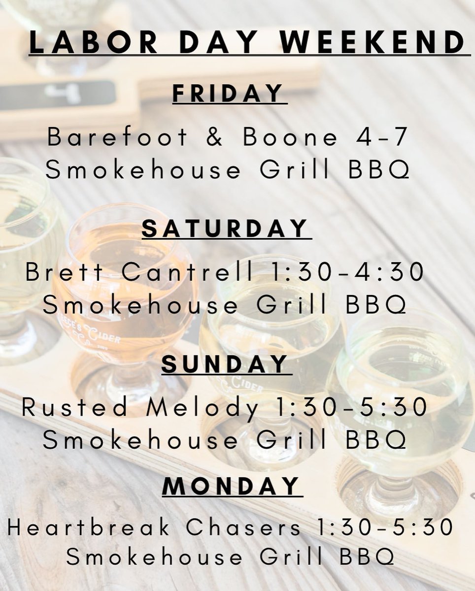 North_ATL_Life's tweet photo. ~~ Labor Day Weekend ~~

Reece's Cider Co weekend events! Live music &amp; A food truck everyday 🍻🍎

The TANGO is back &amp; spicier than ever! Tango 2.0 🤩🔥🔥 This is strawberry habanero hard cider ( #📷 @reecesciderco )
https://t.co/EEmDq8jFJn https://t.co/kLbSL9eP1X