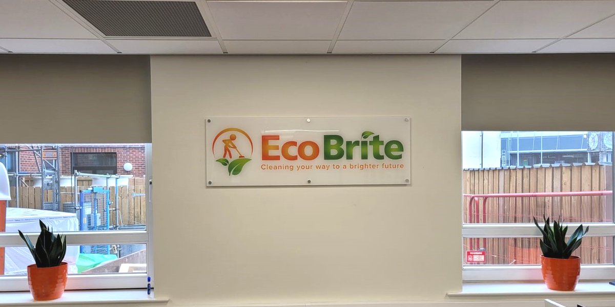 Lovely new acrylic signage installed to <a href="/Eco_Brite/">Eco Brite</a> new offices at Figflex Hull - Always great to work with fellow members of @TheBCHull

#Businessowners #Graphicsdesign