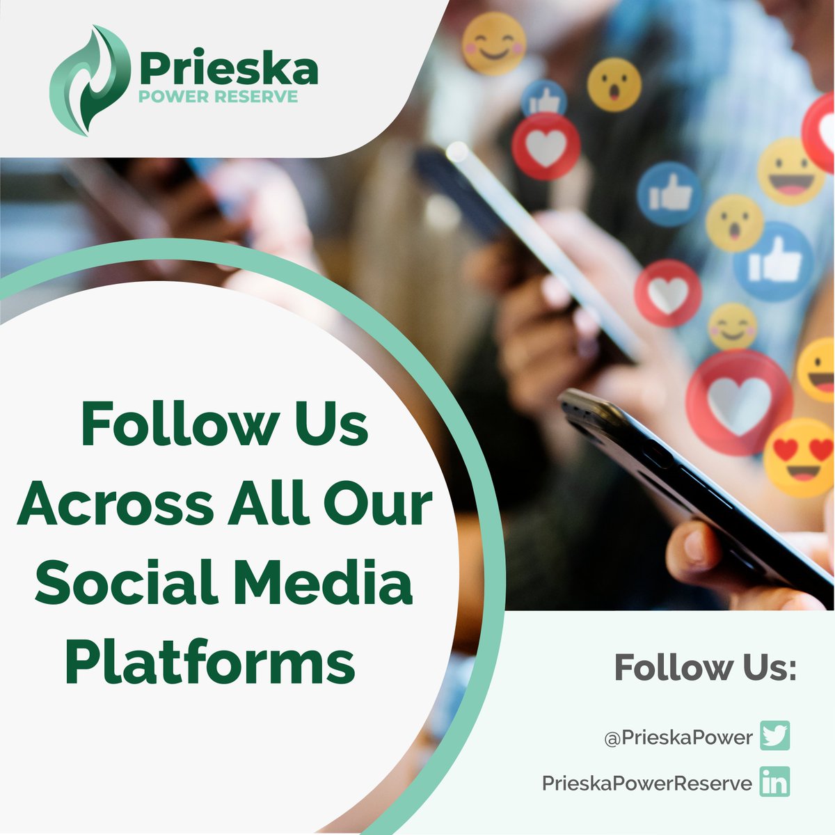 Follow us across our social media platforms so you never miss a beat. 
#followus #linkedin #twitter