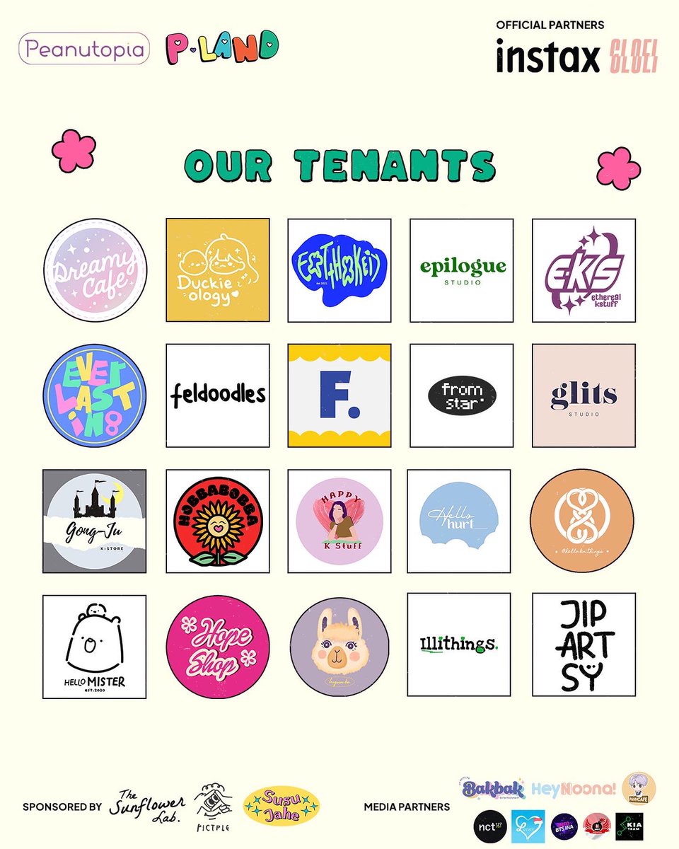 plandartmarket's tweet photo. Do you see your favorite shop here? At P-Land, you have over 100+ shops to shop from! Be ready to go home with shopping bags in hand🛍️

#KpopMarket #KpopEvent #KpopCommunity #KpopIndonesia #PLAND #Peanutopia https://t.co/KZBO4CuZAF
