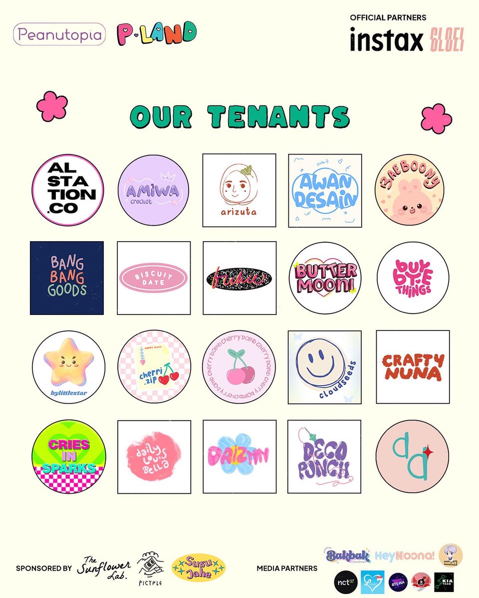 plandartmarket's tweet photo. Do you see your favorite shop here? At P-Land, you have over 100+ shops to shop from! Be ready to go home with shopping bags in hand🛍️

#KpopMarket #KpopEvent #KpopCommunity #KpopIndonesia #PLAND #Peanutopia https://t.co/KZBO4CuZAF
