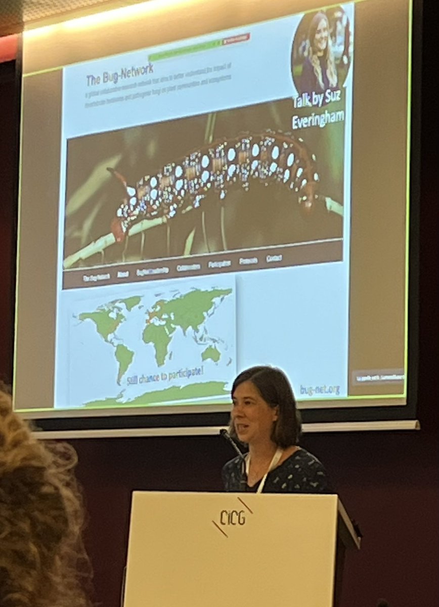 JEcology's tweet photo. Highlight of the plant-ennemy interactions in a changing world at #INTECOL2022
@JEcol AEs @AllanEcology and @annekempel introduced the session with some teasers of the #PaNDiv and #BugNet experiments. https://t.co/mGhEnqfSdv