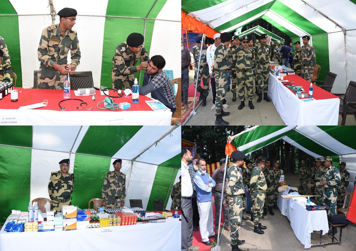BSF_Kashmir's tweet photo. A teacher is the most revered being with his dedication & sacrifice while grooming his students to excel in life . @BSF_Kashmir organising run up celebrations for #teachersday at various locations in #forwardareas of valley,today’s celebration at Govt Hr Sec School,Izmarg,#Gurez. https://t.co/bkE3YGp5c4