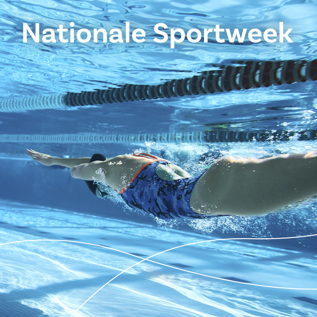 Vandaag trappen we af met de Nationale Sportweek. We willen zo veel mogelijk mensen inspireren om een leven lang te genieten van plezier van sport. Sportfondsen heeft de maand september omgedoopt tot #zwemtember. Kom 3 maanden onbeperkt sporten in het zwembad met €25,00 korting.