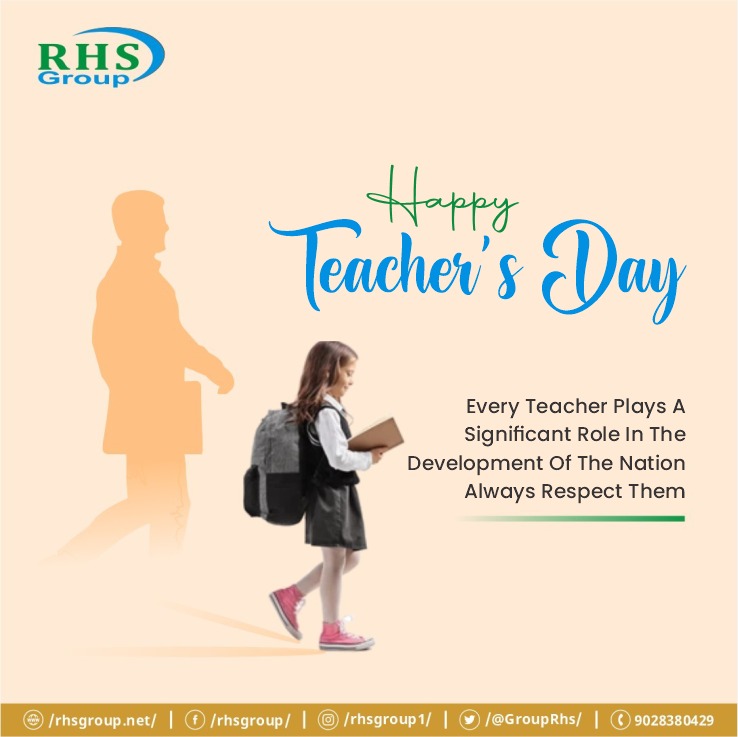 GroupRhs's tweet photo. Good teachers build knowledge and great teachers build character.
Happy Teacher’s Day!

#rhsgroup #teachers #teachersday #respect #happyteachersday #guide #sir #teachersday2022 #post #viral #rhs #printing #digitalprint #print #printingservice #banner #nagpur #india https://t.co/OqrLCxHLYj