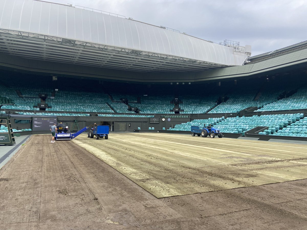 Wimbledon Groundsman tweet media