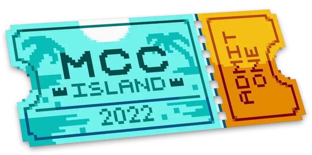 Guess what I got a spare of?

Yup, and MCC Island admission ticket! So I'm going to give it away, so just like, follow and retweet for your chance to win!

#MCCIsland #Giveaway