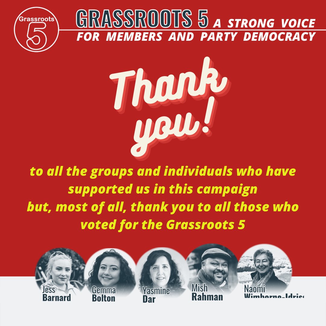 Grassroots 5 For NEC tweet media