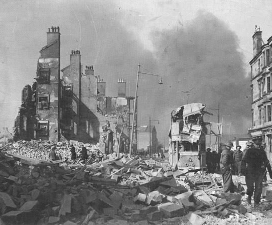 hiddenclyde21's tweet photo. Today marks the anniversary of the beginning of the second world war. The River Clyde and its industries played a significant role in the war effort in the UK. The Clydebank area was particularly affected by wartime bombings due to the shipbuilding taking place there. https://t.co/wO4GnwrBWR