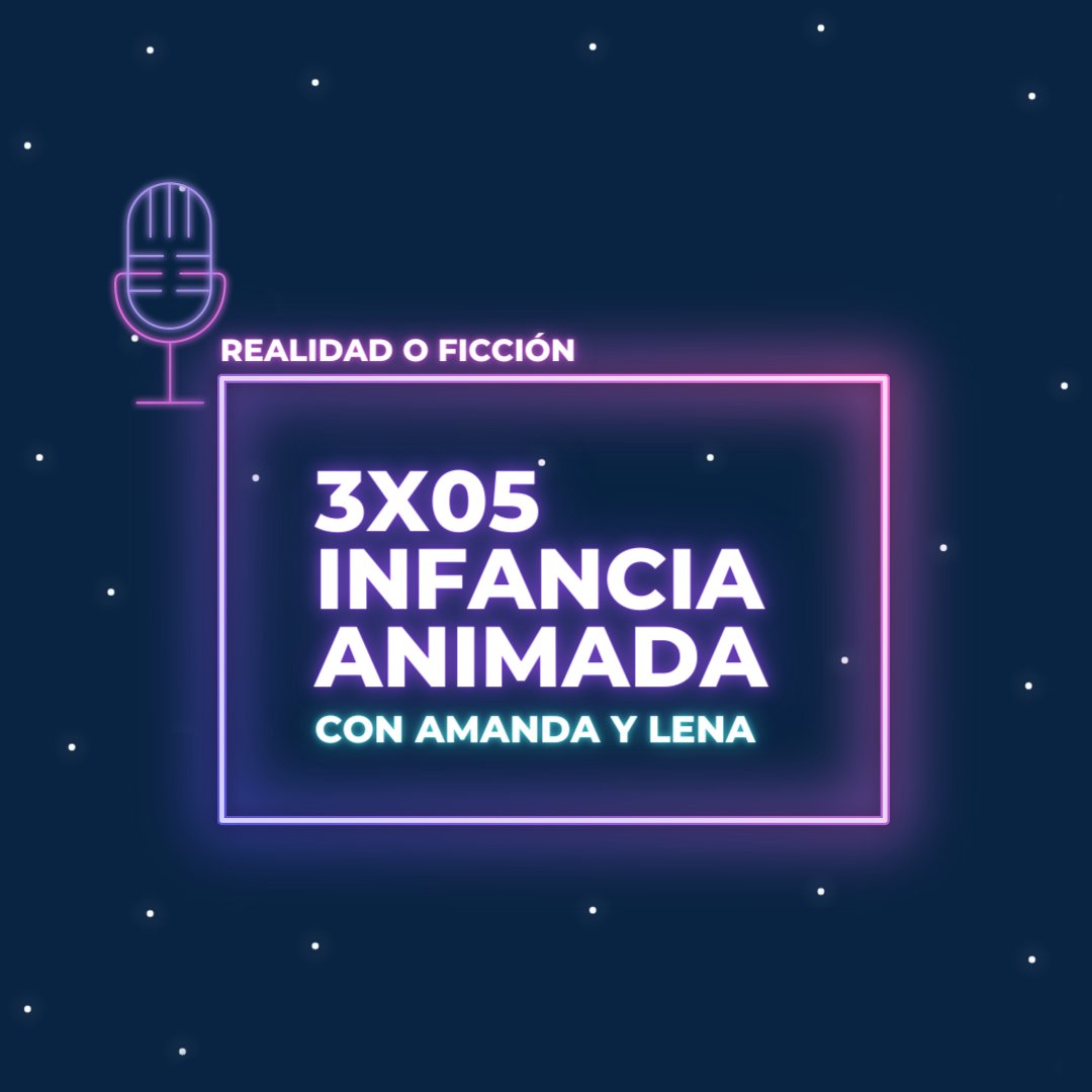 Mañana!!! Es mañana!!! Mañana volvemos con nuevo episodio de "Realidad o Ficción", porque... ¿Cuáles han sido los dibujos animados de vuestra infancia? Nosotrxs hablamos de los nuestros en #InfanciaAnimada 💫