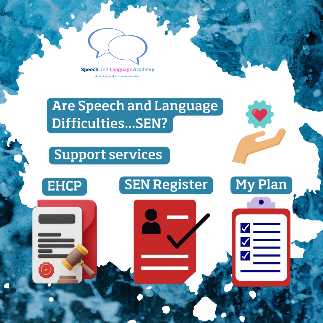Do Speech and Language difficulties count as a special educational need/disability? Short answer...yes! Any questions about all of this please get in touch, especially if your child is starting school and you are worried about how they will cope! #speechlanguagetherapy #ehcp