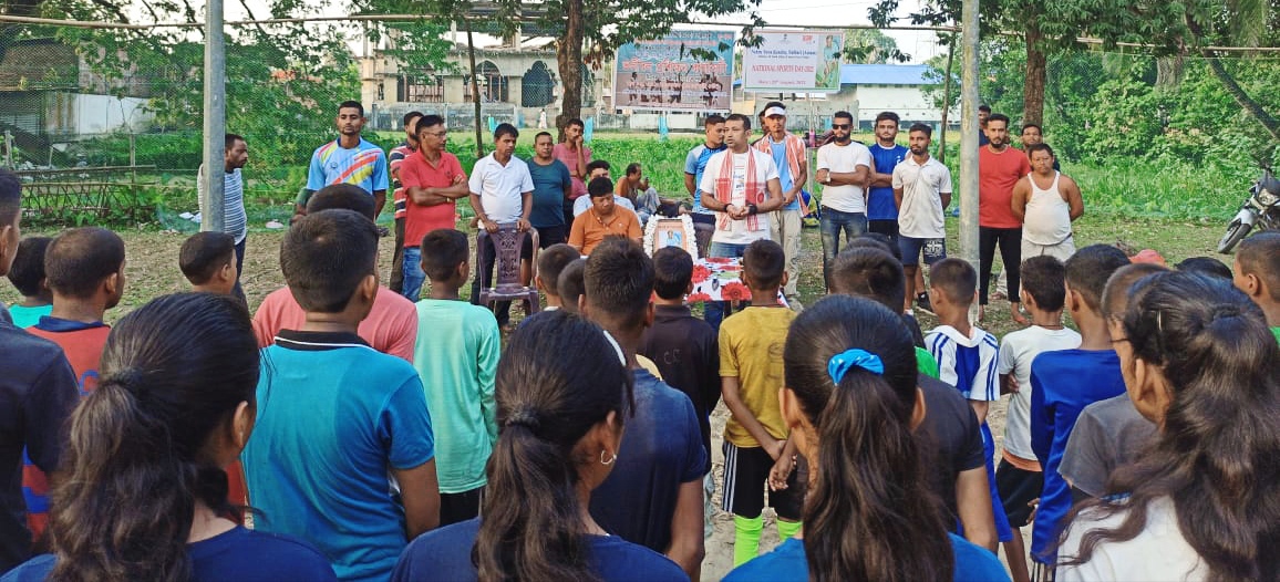 Celebration of National Sports Day 2022 on the Birth Anniversary of Legend Major Dhyan Chand, organisation by NYK Nalbari, Assam.

#nalbari #assam #NationalSportsDay #AaoKhele