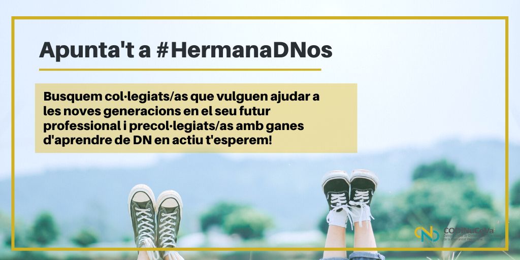 codinucova's tweet photo. Un bon pla per a començar setembre és convertir-te en mentor d'un futur #DN per a orientar-li en el seu futur. Coneix tot el que pots fer per l'avanç de la professió formant part de #HermanaDNos
Si ets dietista-nutricionista en actiu, t'estem esperant

https://t.co/j4bFWCKE2q https://t.co/5gSERjVIUD