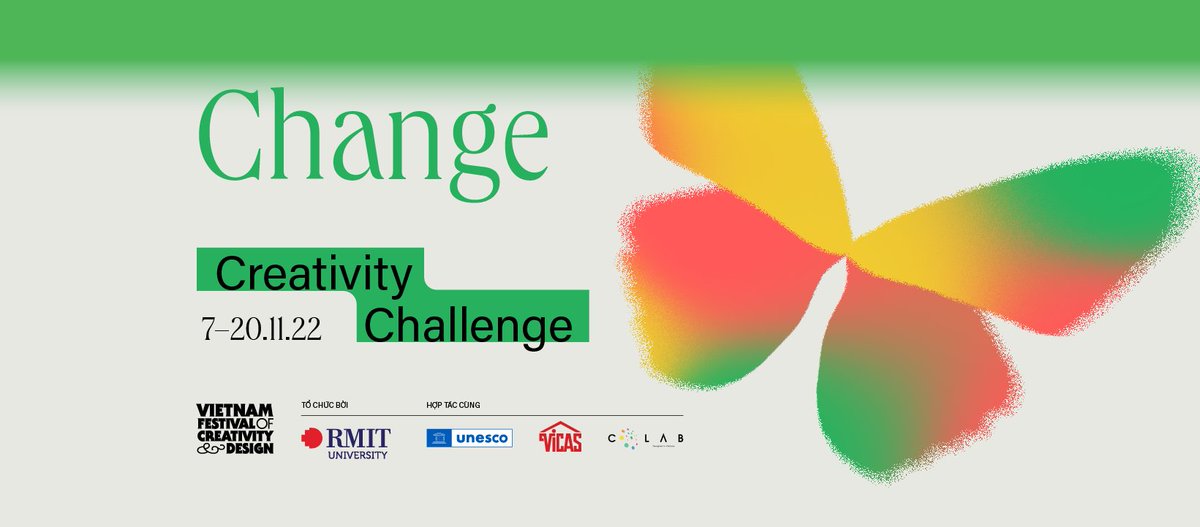 vfcd_events's tweet photo. Under the theme CHANGE: CREATIVITY CHALLENGE, #VFCD2022’s program includes cultural exploration tours, talks/seminars, workshops, exhibitions, and various online activities and an unprecedented opportunity for cross-disciplinary collaboration, the #CreativityChallenge Playground. https://t.co/oMkXMXrXaD