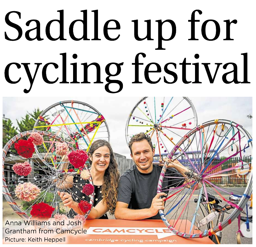 camcyclefest's tweet photo. September is here and the Cambridge Festival of Cycling has begun! 🎉🚲🎉

Join us for a month of riding, meeting new people, trying new things and celebrating all things cycling.

Find a full list of events in the @CambridgeIndy and at https://t.co/joNyQNIKaY

#camcyclefest https://t.co/isjEMSjg30