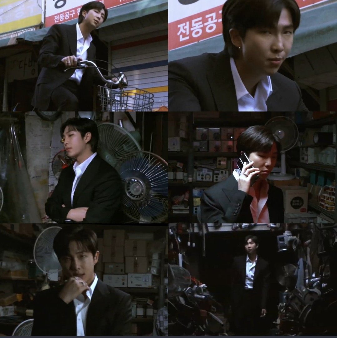 Takım elbise giyen Namjoon’un benim canıma kastı var🫠