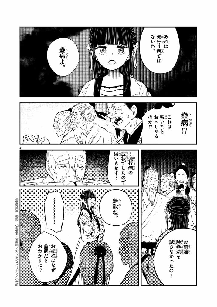 やわらかスピリッツで『蟲愛づる姫君の結婚 ~後宮はぐれ姫の蠱毒と謎解き婚姻譚~』 10話が公開されました!
https://t.co/zkCe6GOqsI
#蟲愛づる姫君の結婚