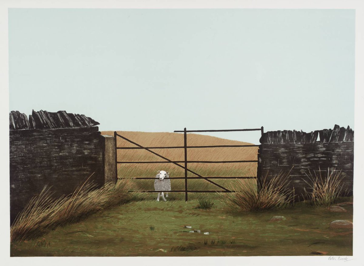 🐑 Good morning September!​

In 1976 English painter Peter Brook made a lithograph for each month of the year. Take a look here: bit.ly/3yqFc93