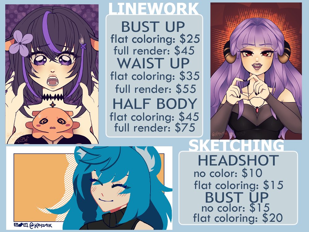 trashkaynz's tweet photo. Hey You! Yeah - 🫵 YOU! 
Are you a #Vtuber or a #TwitchStreamer are you looking to update your look? Are you looking to just get a cool #ArtCommission? 

✨Come check out my Carrd and Ko-Fi!✨
https://t.co/KNFpDhQ5ti
https://t.co/aixGyF7b1F
#opencommissions #emotes https://t.co/Kh9Iw5Uio8