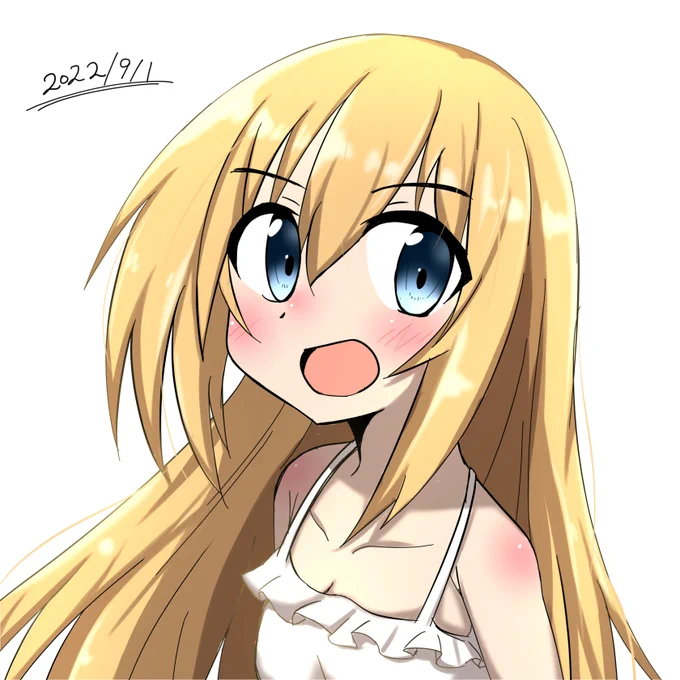 ハッピーバースデーな夏ケイト#スケッチブック 