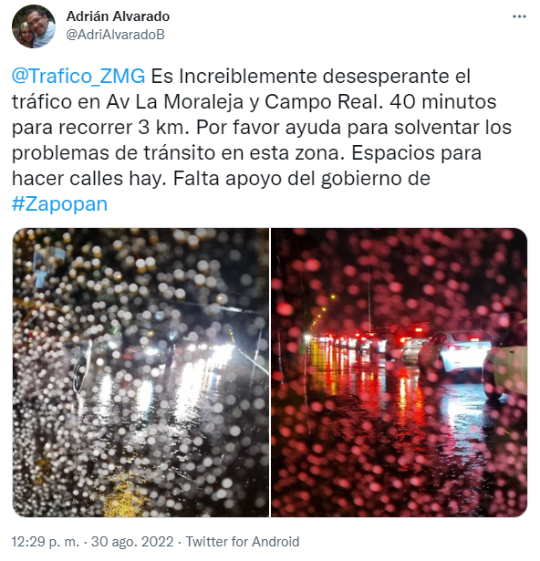 JSTapetillo's tweet photo. Desde el lunes 29 de agosto, el regreso a clases, un trayecto que usualmente tomaba 40 min está requiriendo 95 - 100 min. En este hilo va un ejemplo de cómo la disparidad de crecimiento entre urbanización y lo que dicen los planes parciales afecta la calidad de vida de la gente. https://t.co/nNHbuBsswg