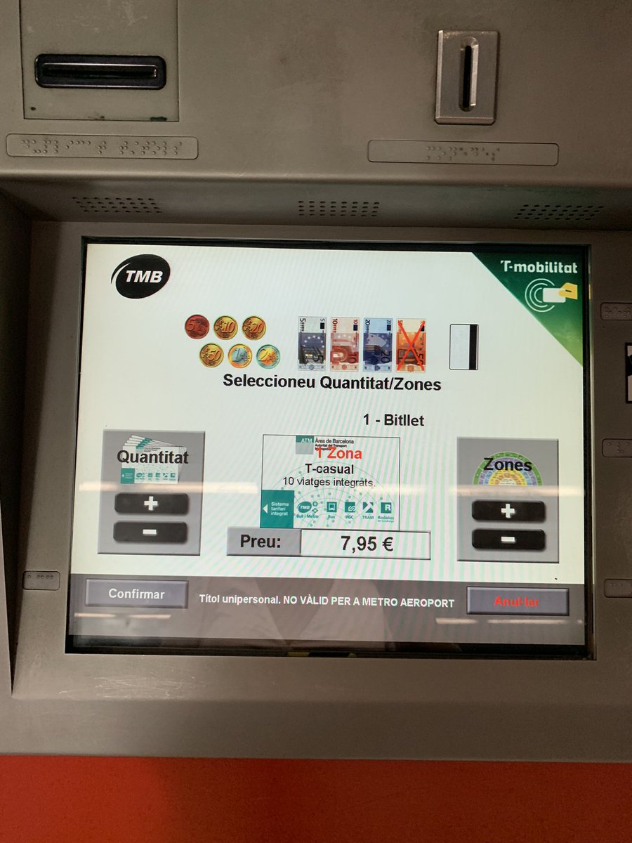 paiscontufuturo's tweet photo. Hoy empiezan los descuentos en el transporte urbano y yo lo único en lo que pienso es en que los futuros diseñadores UX que trabajen en @TMBinfo pongan el botón “Confirmar” a la derecha 🙌🏽 https://t.co/0Sd3KDeB5S